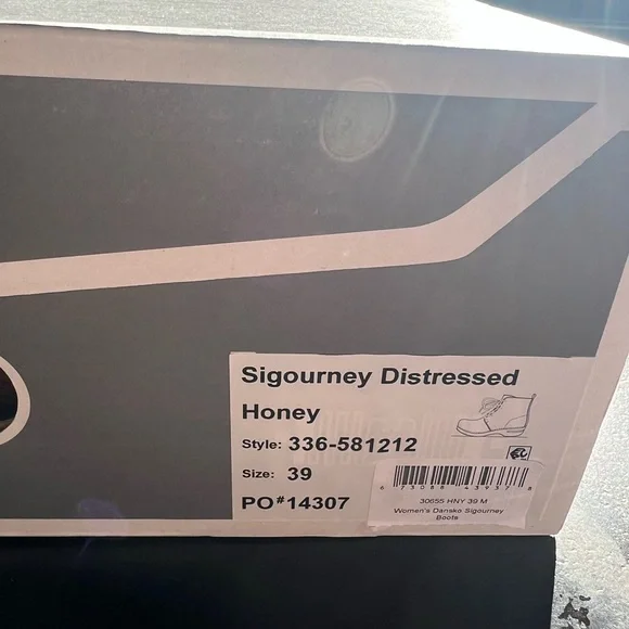 Dansko Sigourney Distressed Honey Boot - Picture 4 of 4